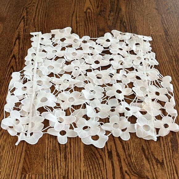 Maeve One Size Floral Lace Vest Style Blouse by Anthropologie - Picture 7 of 7